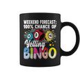 Bingo Yelling Bingo Player Gambling Bingo Coffee Mug