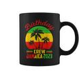 Birthday Jamaica Crew 2023 30Th 50Th Party Matching Retro Coffee Mug