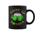 Bitches Drink Up St Patrick's Day Beer Lover Womens Coffee Mug