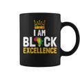 I Am Black Excellence Black History Month Pride & Women Coffee Mug
