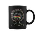 Black Queen Afro Dripping Junenth Coffee Mug