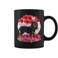 Black And Tan Coonhound Heart Valentine Day Decor Coffee Mug