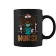 Black History Afro Nurse African Nursing Scrub Top Women Coffee Mug