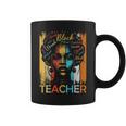 Black History Teacher African American Dashiki Coffee Mug