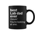 Black Yellow Chocolate Fox Red Lab Dad Labrador Definition Coffee Mug