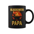 Blacksmith Papa Job Blacksmithing Dad Father Daddy Father's Coffee Mug