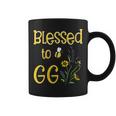 Blessed To Be Gg Gigi Bee Flowers Great Grandmother Coffee Mug