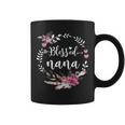 Blessed Nana Thanksgiving Floral Coffee Mug