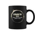 Bloomington Indiana Solar Eclipse 8 April 2024 Souvenir Coffee Mug