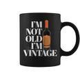 Botella Deino Clásica Divertida Con Texto I Not Old I'mintage Taza de café