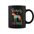 Boxer Mama Colorful Boxer Dog Mom Coffee Mug