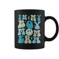 In My Boy Mom Era Groovy Retro Happy Mother's Day Mom Life Coffee Mug