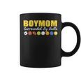 Boy Mom Surrounded By Balls Family Coffee Mug