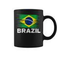 Brazil Brazilian Flag Sports Soccer Football Coffee Mug
