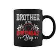 Brother Of The Birthday Boy Race Car Racing Car Driver Coffee Mug