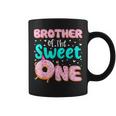 Brother Of The Sweet One 1St Birthday Donut Theme Family Coffee Mug