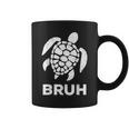 Bruh Meme Sea Turtle Retro Earth Day 2024 Ns Boys Coffee Mug