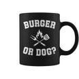 Burger Or Dog Grilling Master Grill Hot Dog Dad Joke Coffee Mug