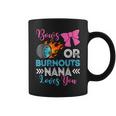 Burnouts Or Bows Nana Loves You Gender Reveal Party Baby Coffee Mug