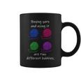 Buying Yarn Different Hobbies Knitting Crochet Coffee Mug