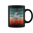 Caballos Árabes Personas Favoritas Jinete Caballo Montar Taza de café