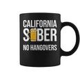 California Sober No Hangovers Recovery Legal Implications Coffee Mug