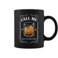 Call Me Old Fashioned Vintage Whiskey Glass Drink Coffee Mug