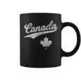 Canada Varsity Sports Script Cursive Retro Vintage Jersey Coffee Mug