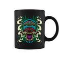 Cannabis Tiki Mask Hawaiian Totem Smoke Weed Hemp Idea Coffee Mug