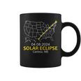 Caribou Maine Total Solar Eclipse 2024 Coffee Mug