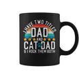 Cat Dad Cat Owner Mens Cat Lover Dad Cat Coffee Mug