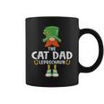 The Cat Dad Leprechaun Saint Patrick's Day Party Coffee Mug