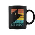 Cat Daddy Vintage Eighties Style Cat Dad Fathers Day Coffee Mug