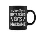 Cat Lover Macrame Lover Cats And Macrame Cat Coffee Mug