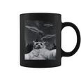 Cat Selfie With Ufo Cat Alien Ufo Coffee Mug