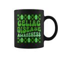 Celiac Disease Awareness Green Ribbon Gluten Coffee Mug