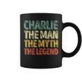 Charlie The Man The Myth The Legend First Name Charlie Coffee Mug