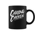Chasing Chicken Rap Get Money Chasing Chicken Retro Coffee Mug