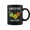 Check Out My Balls Pickleball Christmas Decoration Coffee Mug