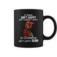 Chicken With Bandana If Mama Ain't Happy Ain't Nobody Happy Coffee Mug