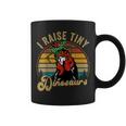 Chicken Lover I Raise Tiny Dinosaurs Mama Hen Farm Mom Coffee Mug