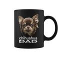 Chihuahua Langhaariger Papa Lustigerater Hund Chiwawa Papa Tassen