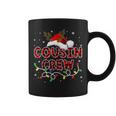 Christmas Cousin Crew Buffalo Plaid Family Xmas Pajamas Pjs Coffee Mug