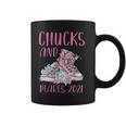 Chucks And Pearls Kamala Harris For Teachers Coffee Mug