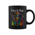 Cinco De Mayo Fiesta Mexican Skeleton Guitar Sombrero Coffee Mug