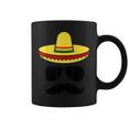 Cinco De Mayo Party Cinco De Mayo Mustache Face Coffee Mug
