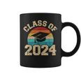 Class Of 2024 Graduation Hat Retro Coffee Mug