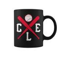 Cleveland Baseball Bats Vintage Ohio Cle Retro Coffee Mug