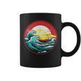 Coastline Sunset And Surf Waves Coastal Living Beach Lover Coffee Mug