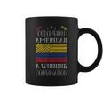 Colombian American A Winning Combination Colombia Pride Coffee Mug